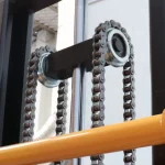 Estibador de Altura Hidraulico Red Lift Vista Detalle cadenas