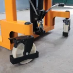 Estibador de Altura Hidraulico Red Lift Vista Detalle ruedas