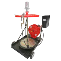 Grasera Inyector Neumático Para Adaptar a Tambor 397lb 5000psi Arco + Carro Transporte