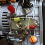 Planta Electrica Diesel 7.2kVA 120v-1f 240v-3f + ATS Barnes DG9000CLE + ATS3F Detalle control