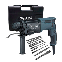 Rotomartillo SDS Plus 2.3J 800w Makita M8701X4B + Set 10 accesorios
