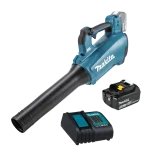 Soplador-Inalambrico-Makita-0-a-18.000-RPM-18V-Brushless-DUB184 + bat + cargador