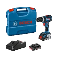 Taladro Percutor Inalámbrico 64Nm 18v GSB 18v-40 Brushless + 2 Baterías + Cargador Bosch