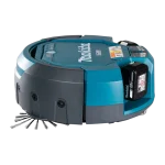 Aspiradora Inalambrica Robotizada 18v 2.5lt Brushless Makita vista latt