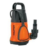 Electrobomba Bomba Sumergible Aguas Limpias 1" x 1-1/4" 1.0Hp Truper 127V