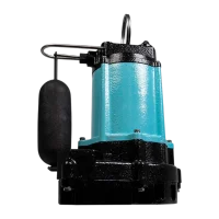 Electrobomba Sumergible Aguas Residuales 1-1/2" Des 1/2Hp Little Gian 115v 1f