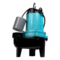 Electrobomba Sumergible Aguas Residuales 3" Des 1/2Hp Little Gian 115v 1f 10SC-CIA-RF