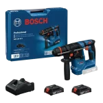 Martillo Demoledor Inalámbrico 1.5J 18V Bosch SDS Plus GBH18V-18 X, 06119271G0 vista ppl