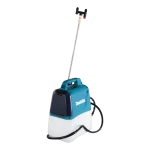 Pulverizador Inalambrico 18v Makita 15lt DUS054Z vista diag