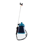 Pulverizador Inalambrico 18v Makita 15lt DUS054Z vista latt