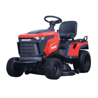 Tractor Cortacésped 42" 452cc 16Hp Ducati DTM108160M