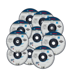 Disco Abrasivo Bosch 7 x 45 x 15 A24PBF Desbaste Metal x10und