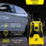 Hidrolavadora Karcher K Portátil 1.500 PSI 1.994-383.0 vista uso