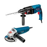 Rotomartillo SDS Plus 2.7J 820w Bosch GBH 2-24 D + Minipulidora Bosch 4 1/2″ 850W GWS 850