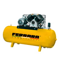 Compresor de Aire Lubricado 15hp 500lt 220v Ferrara Italiano FR2-56500L