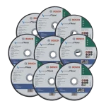 Disco Abrasivo Bosch 7 x 116 x 78 A46SBF Corte Metal X10 2608619384-1 vista ppl