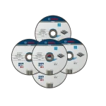 Disco Abrasivo Bosch 7 x 18 x 78 A30SBF Corte Metal x5 vista ppl