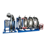 Equipo Termofusion Hidraulico 450mm SUD450H Fusión A Tope vista latt