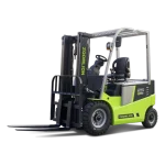 Montacargas Contrabalanceado Eléctrico Zoomlion 2.5ton 3mt FB25H vista ppl