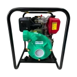 Motobomba Alta Presión Diésel 3 x 3 10hp Barnes 1Et 175GPM 1E0364HF vista Front