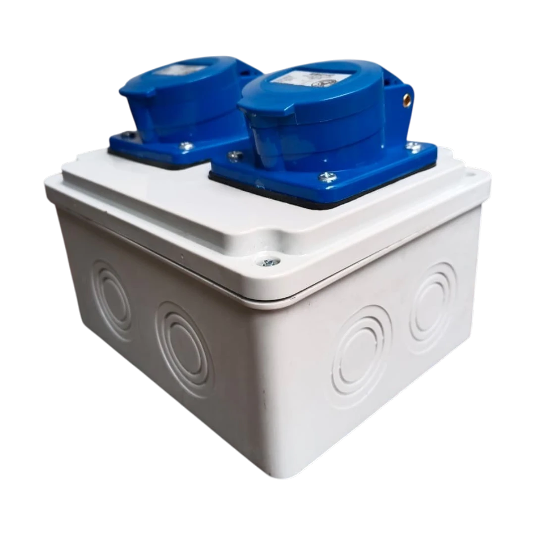 Multitoma Industrial 2 Conectores 2P+T 3m