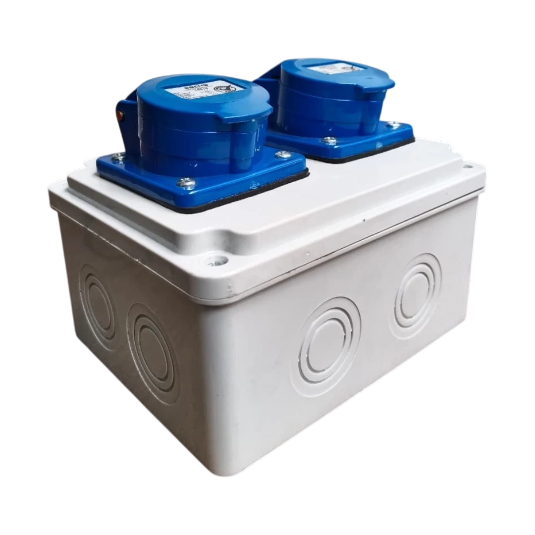 Multitoma Industrial 2 Conectores 2P+T 3m