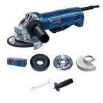 Minipulidora 5″ 900w Bosch 5/8" GWS 9-125 P con accesorios