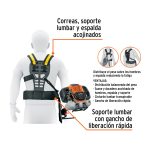 Desbrozadora Multifuncional 4 en 1 Gasolina 45 cc 2T Eje Recto Truper DES-45M
