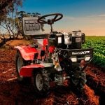 Motocultor Toyama Diésel 15Hp, 4T TDRT15T - en campo