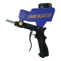 Pistola Sand Blasting 1/4" NPT 7 SCFM Isko