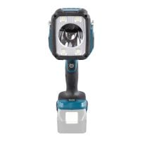 Lámpara Linterna Inalámbrica 600 a 1.250Lm 18v Makita DML812 LXT