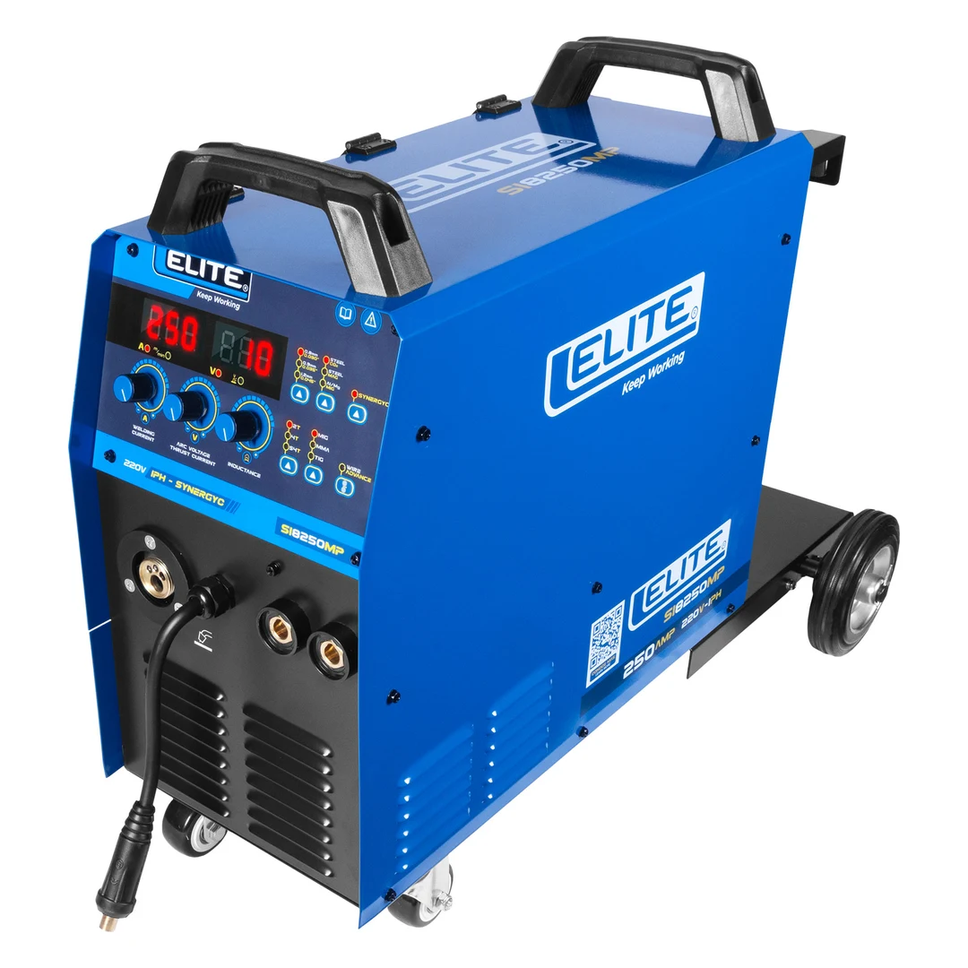 Soldador Inversor Multiproceso Elite 250A 220V 1F MP 250 SI8250MP