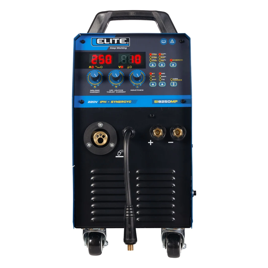Soldador Inversor Multiproceso Elite 250A 220V 1F MP 250 SI8250MP