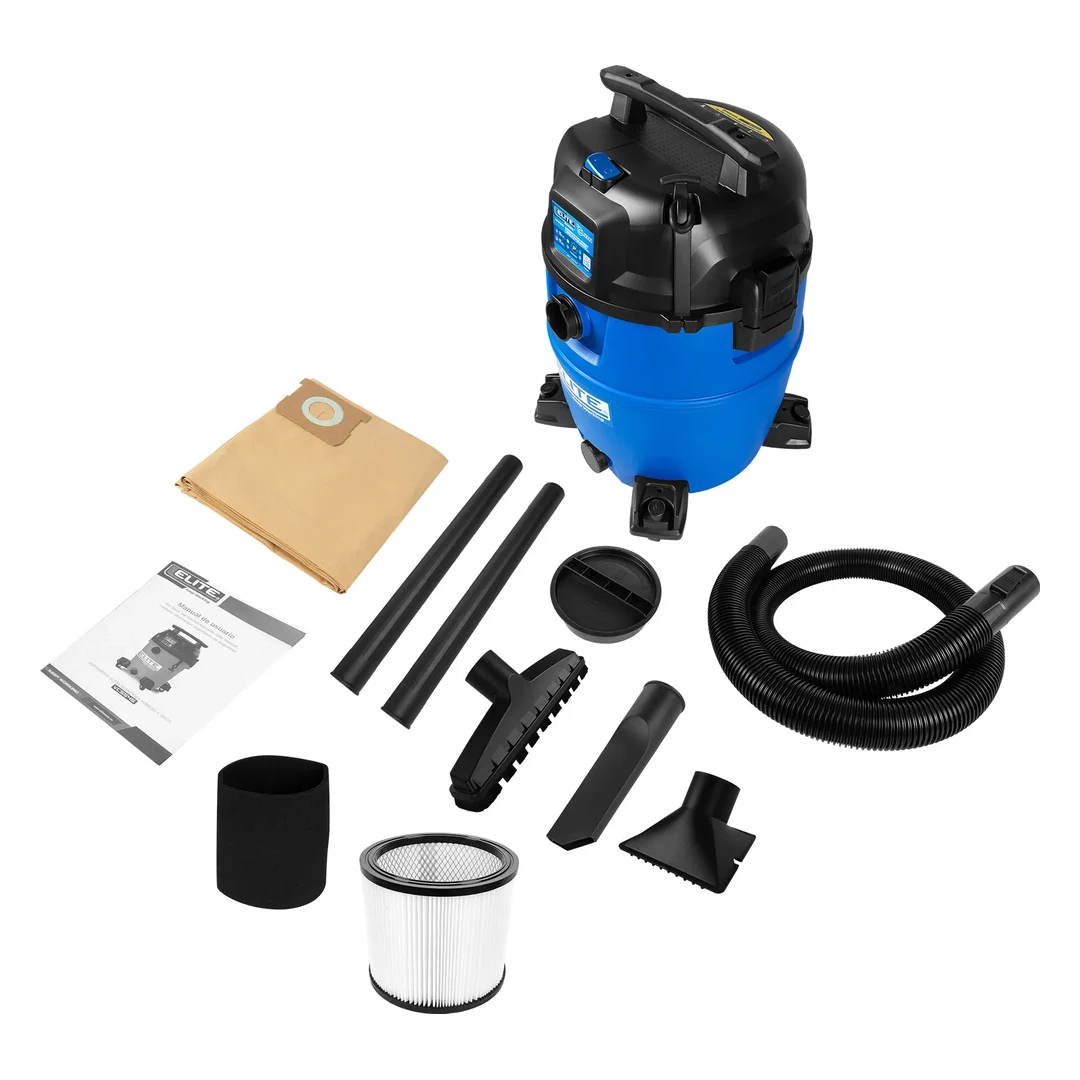 Aspiradora Sopladora en Seco y Húmedo Elite 6.5hp 60.5lt VC6555